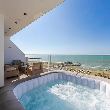 The Seaview Jacuzzi By Ps Apartament Golem (Tirana)